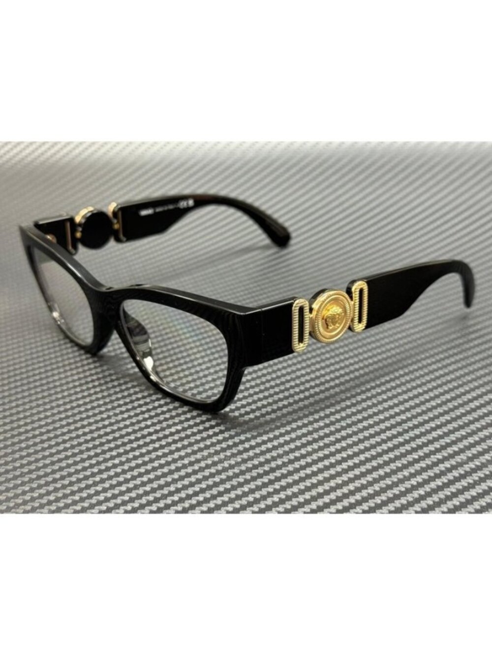 New Versace Women Black Eyeglasses 54-17-140